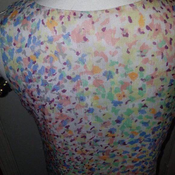 Xs BCBG high‎ low water color dress - Picture 5 of 6